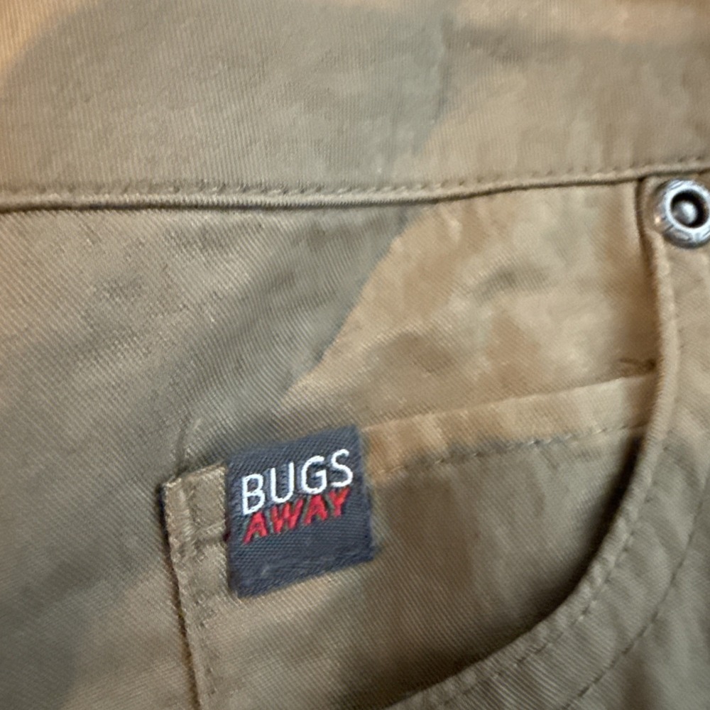 ExOfficio Pants Womens 4 Beige Insect Shield Camp Hiking Travel Bug Away - Picture 2 of 10
